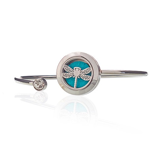 Aroma Bangle with Dragonfly design