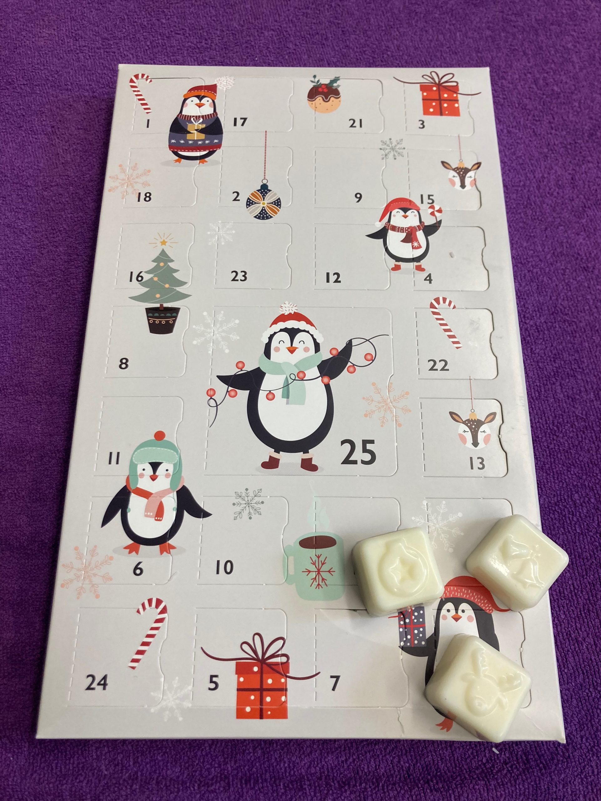 Wax melt christmas calendar Clearance