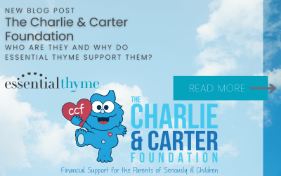 The Charlie and Carter Foundation: Who they are and why Essential Thyme supports them!