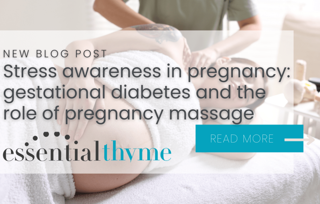 gestational diabetes, pregnancy massage