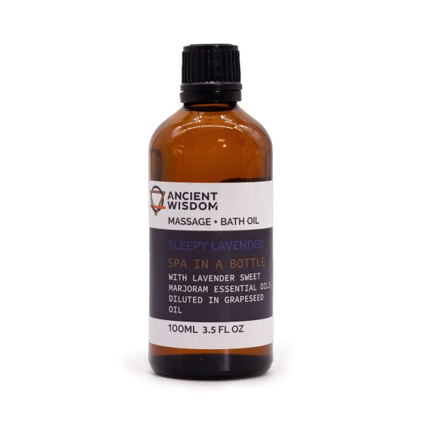 Sleepy Lavender Massage Oil - 100ml - Image 4