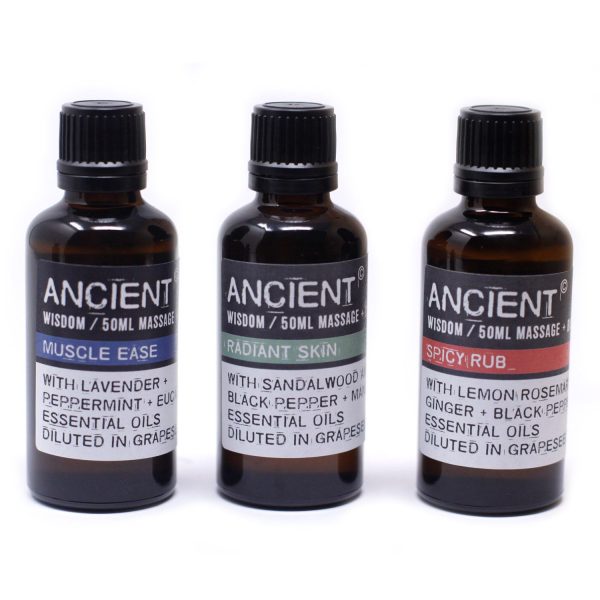 Warm & Uplifting Massage Oil - 50ml - Image 3